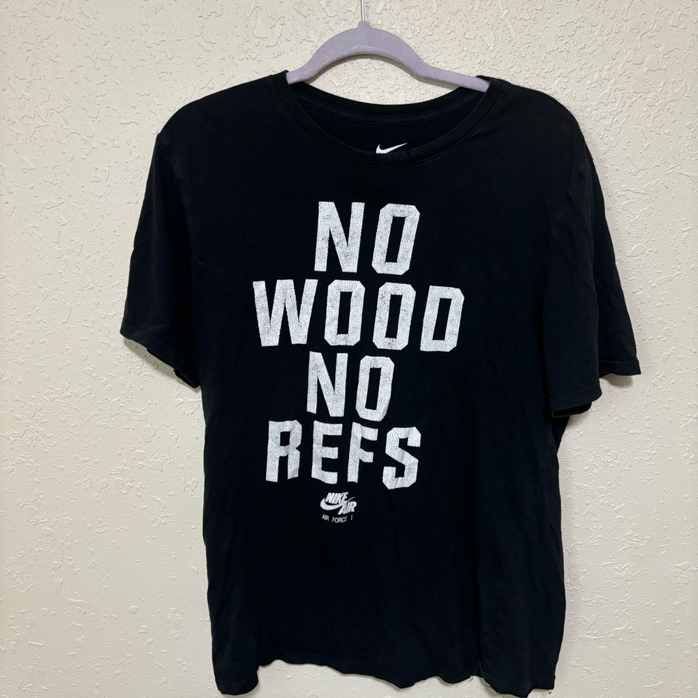 Black Nike Basketball Tee large